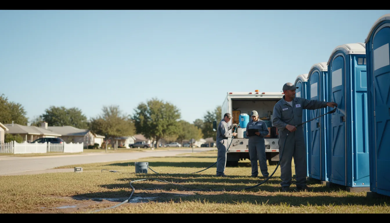 Long-Term Portable Toilet Rental in Dexter, NM near me